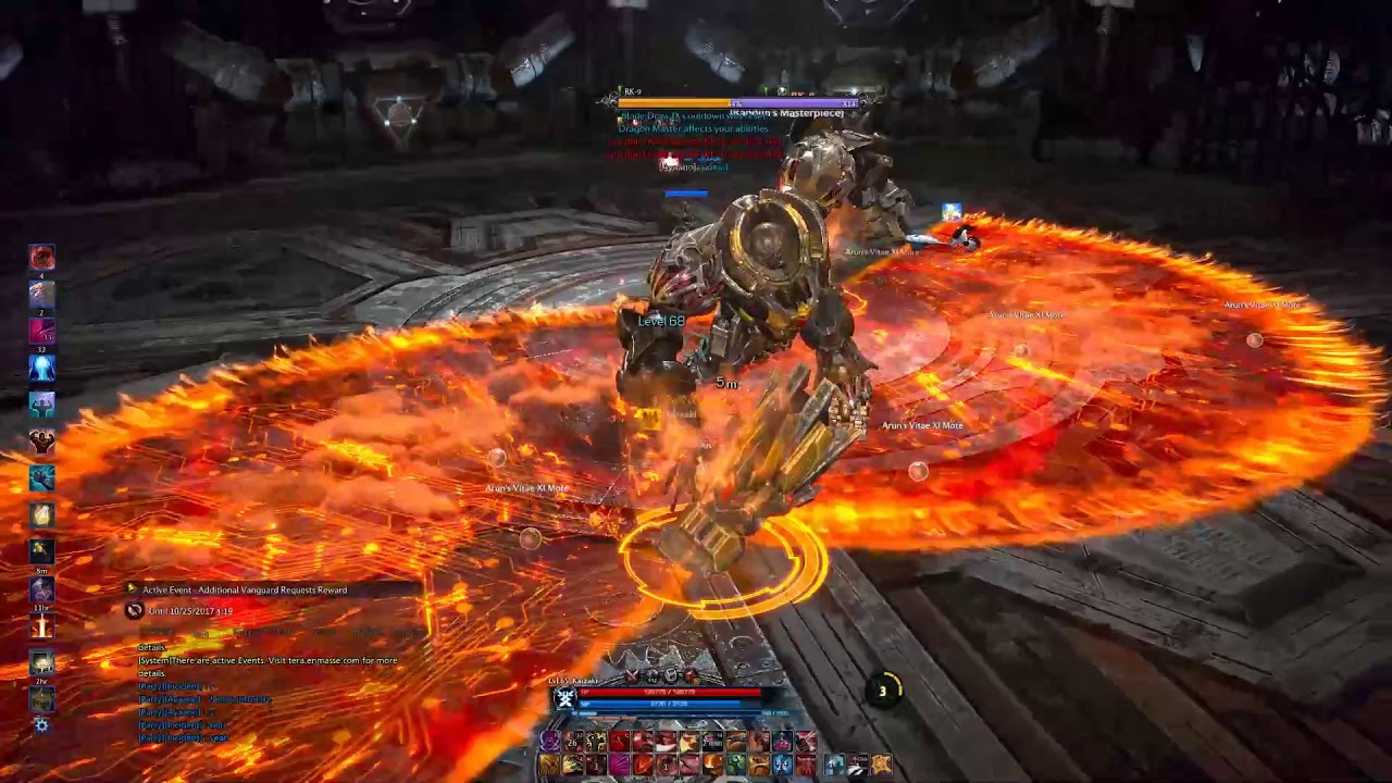 TERA RK-9 Last Boss warrior tank POV