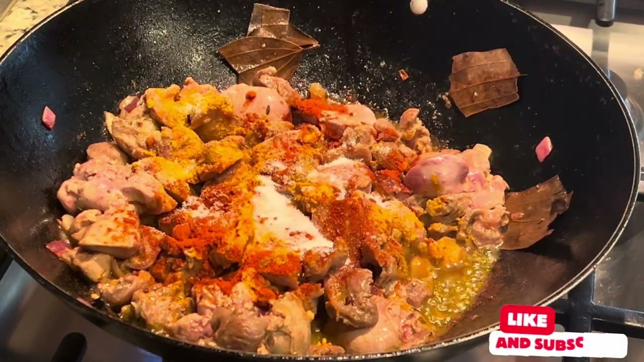 Chicken liver and gizzard curry | Chicken Pota Kaleji Recipe | chicken liver and gizzard recipe 