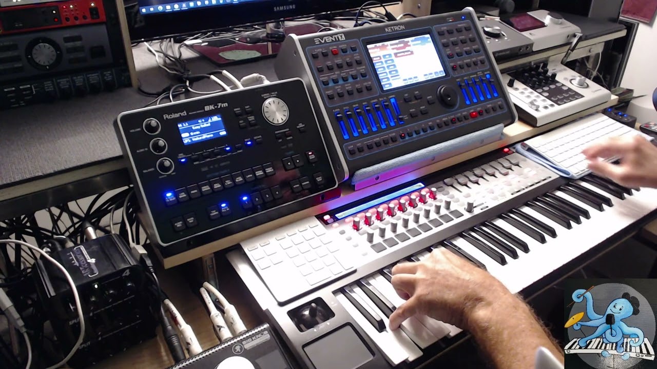 Roland BK7 против EventX Sound