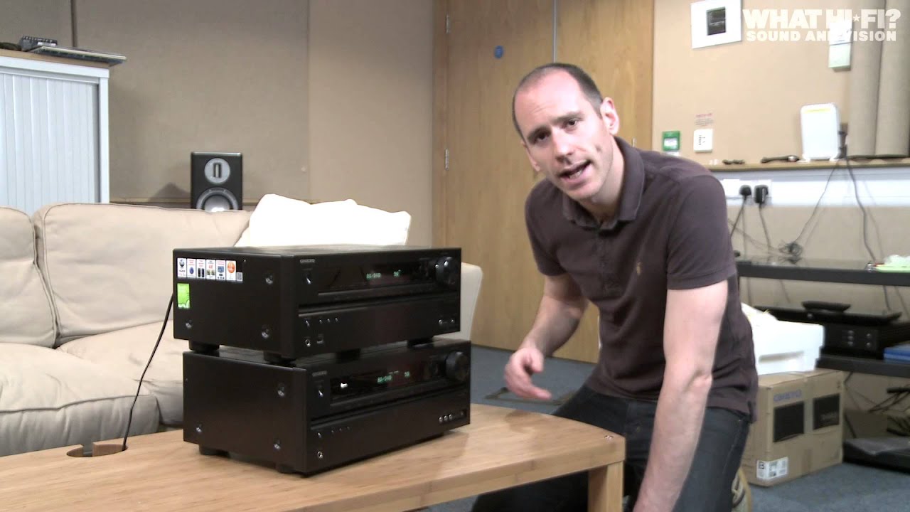 Onkyo TX-NR626 unboxing video -- 2013 AV receiver -- whathifi.com