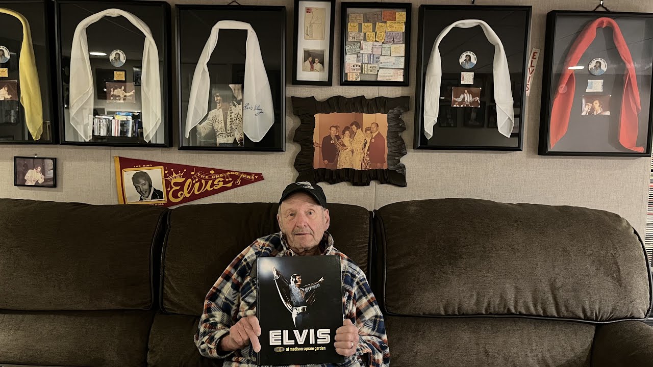 Richie Hess Was At ALL 4 ELVIS Presley Madison Square Garden MSG Concerts In 1972. The King’s Court
