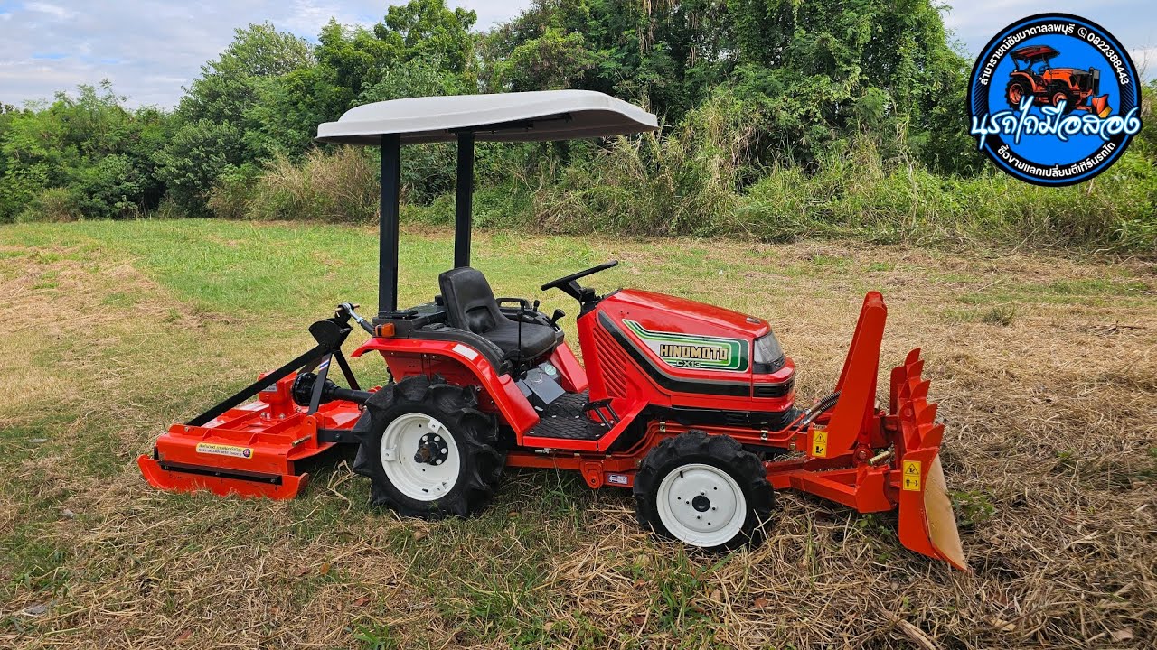 ❌️ขายแล้ว❌️KUBOTA ASTE A-13 (HINOMOTO CX13) อุปกรณ์ใหม่หน้า-หลัง 160,000 ☎️0822388443 นุรถไถมือสอง
