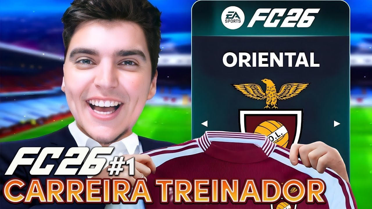 CRIEI O MEU PRÓPRIO CLUBE #1 | FC 26 - MODO CARREIRA