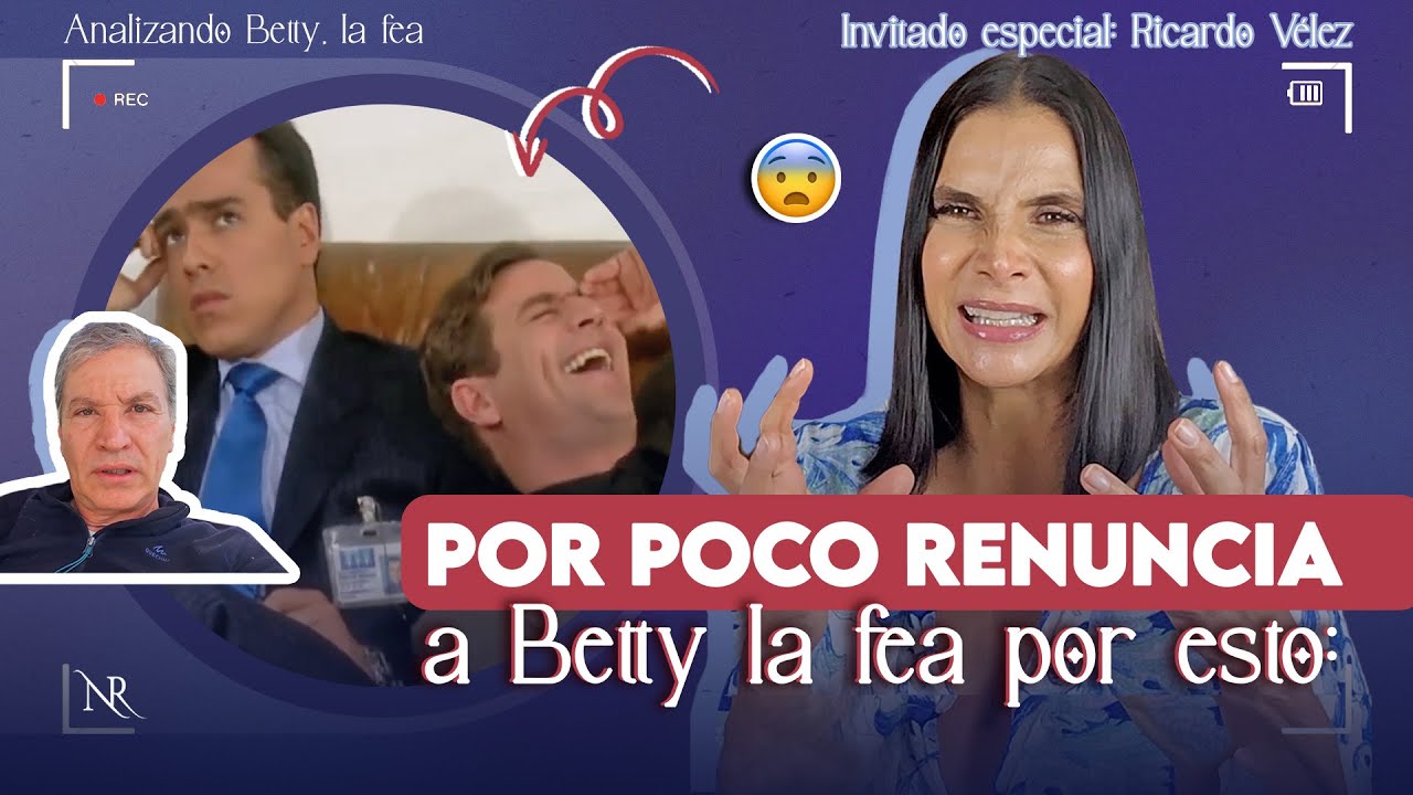 CASI RENUNCIA A BETTY LA FEA: Mario Calderón (Ricardo) ¡Esta fue la razón! | Analizando Betty la fea
