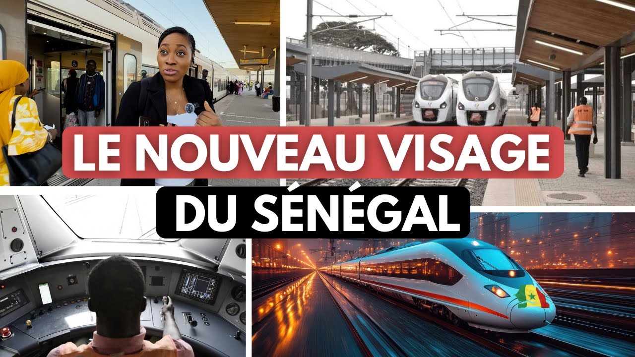 La ville la plus AVANCÉE d'Afrique Francophone: On teste le métro à Dakar, Sénégal !