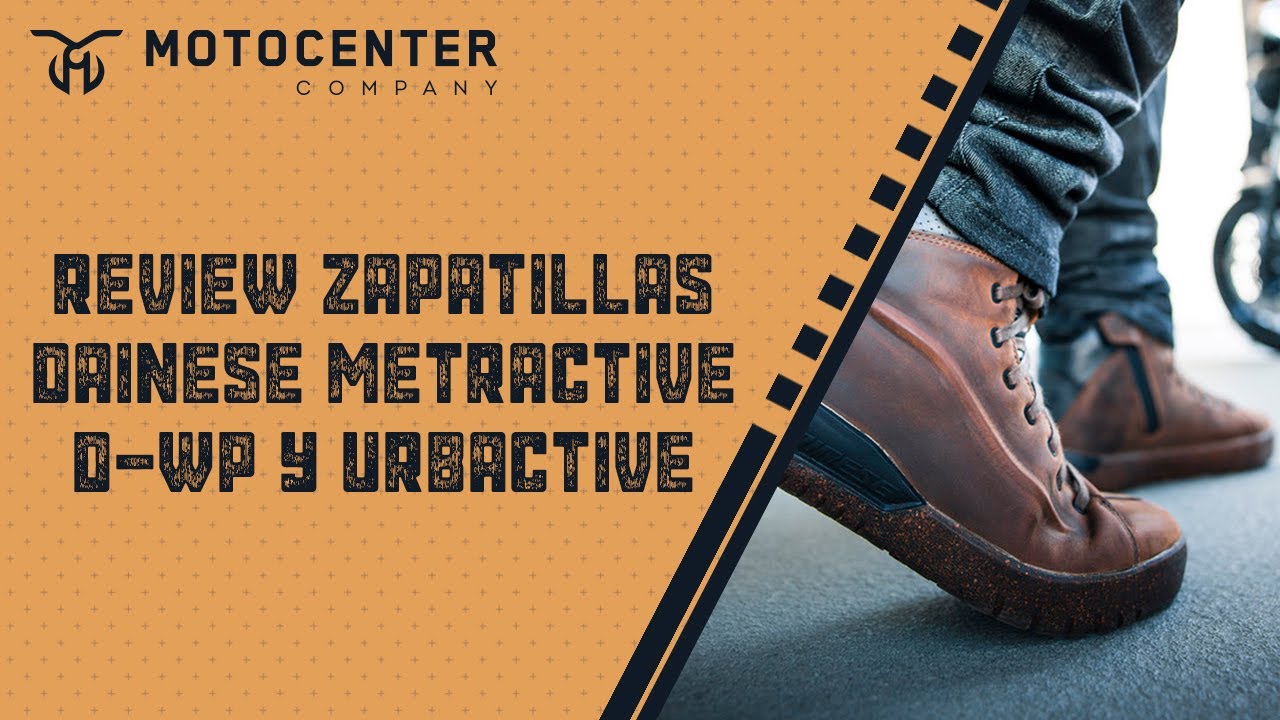 Review zapatillas DAINESE METRACTIVE D-WP & URBACTIVE