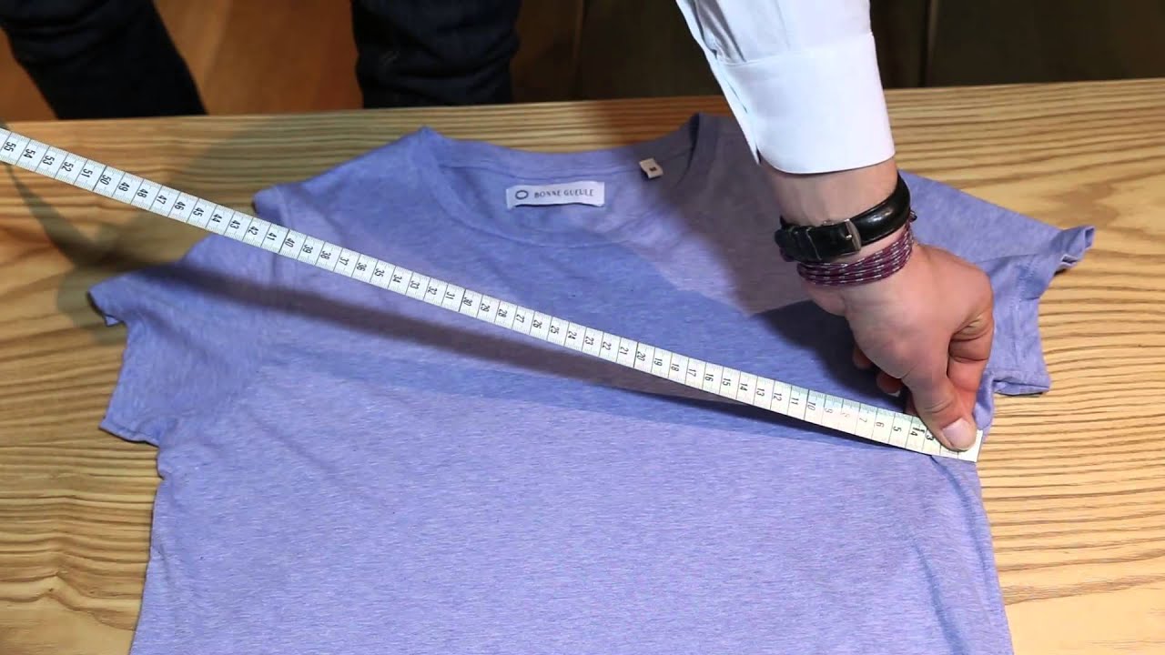 Comment mesurer son T-shirt ?