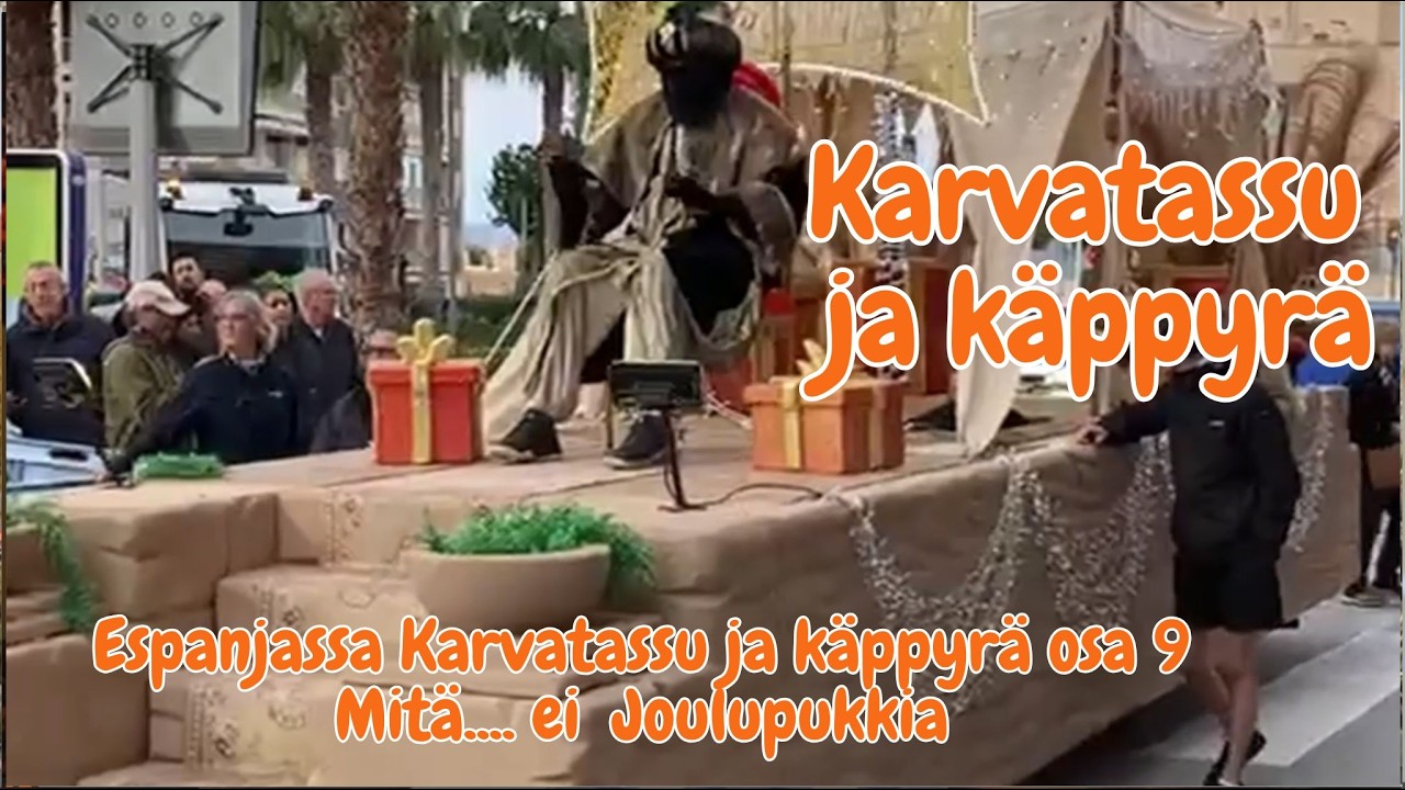 Espanjassa Karvatassu ja käppyrä osa 9 Mitä ei joulupukkia