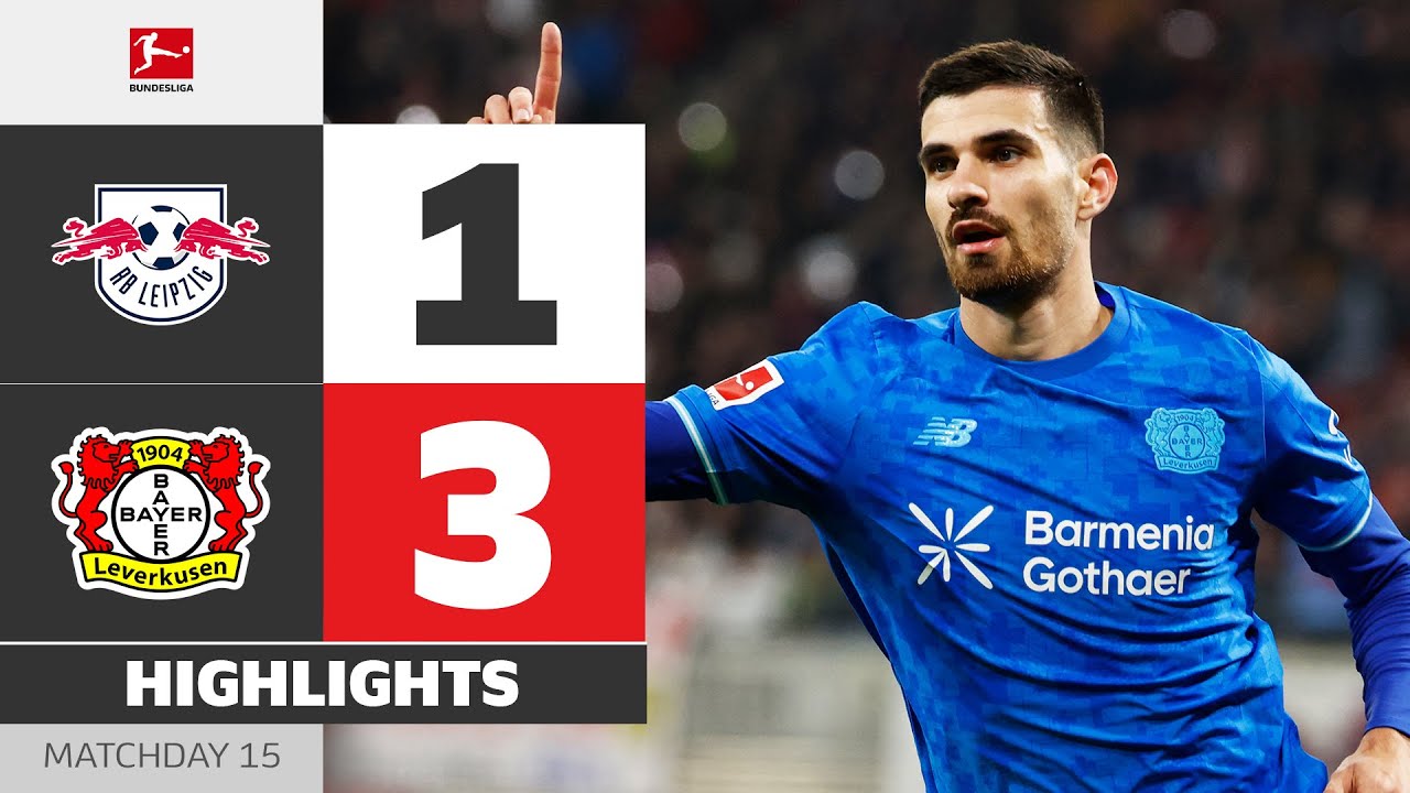 COMEBACK Within 4 Minutes! | RB LEIPZIG - BAYER 04 LEVERKUSEN | Highlights | MD 15 &ndash; Bundesliga