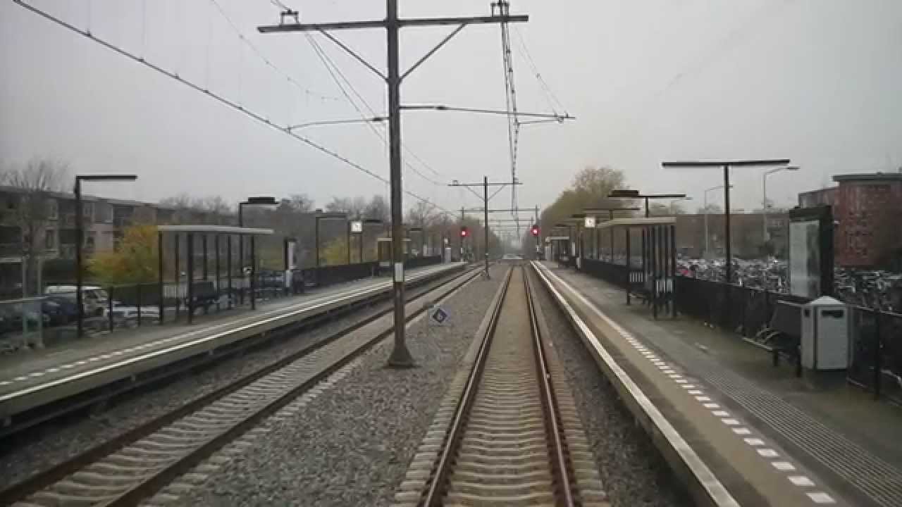 [cabinerit] A train driver's view: Hoorn - Enkhuizen, VIRM, 18-Nov-2014.