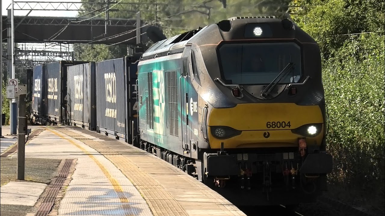 Fantastic Busy Action at Sandbach Station (Cheshire) Freight/passenger Trains 15th September 2026