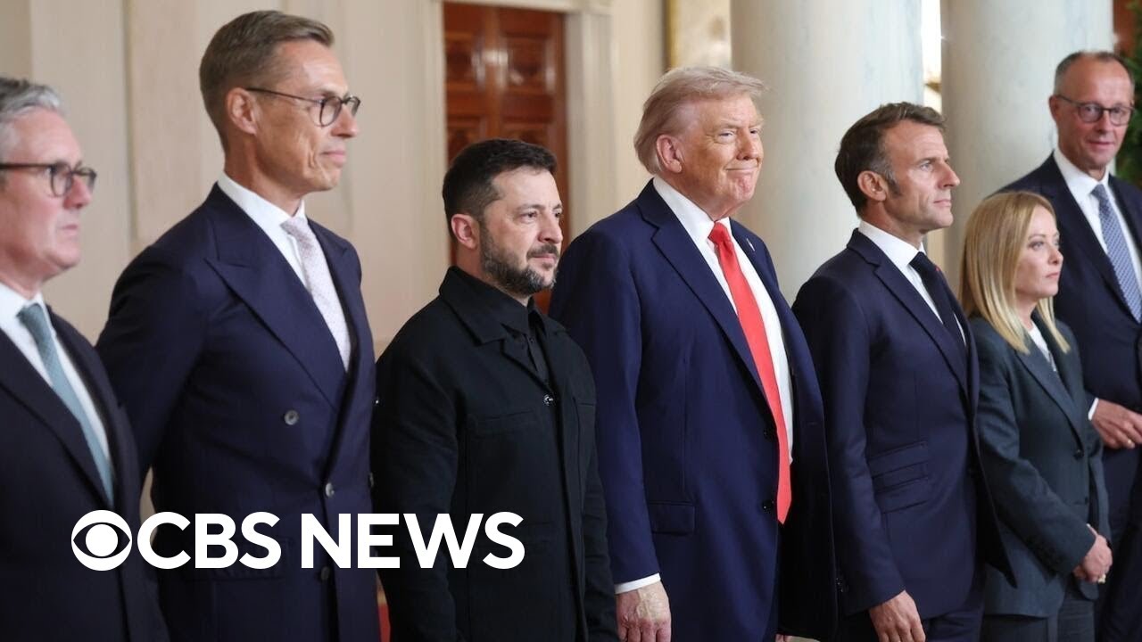 World reacts to Trump's Zelenskyy, European leaders meeting