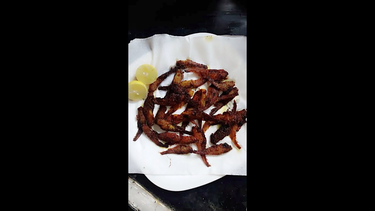 Tasty crispy mandeli fish