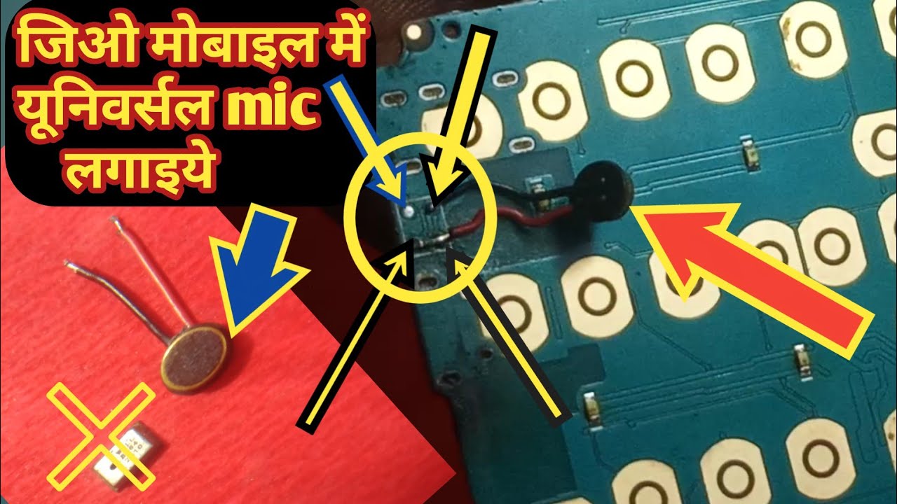 jio f220b 4 pin mic convert China 2 pin mic jumper solution jio f220b