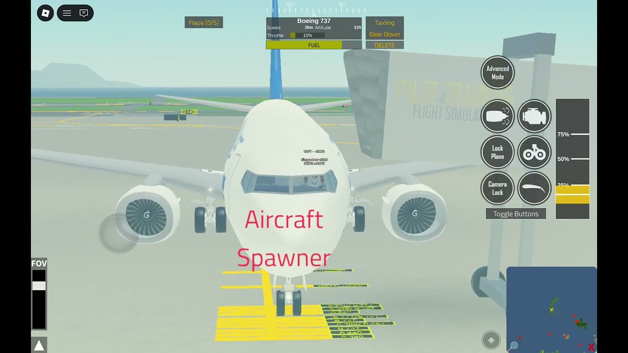 Flying a Boeing 737 (PTFS)