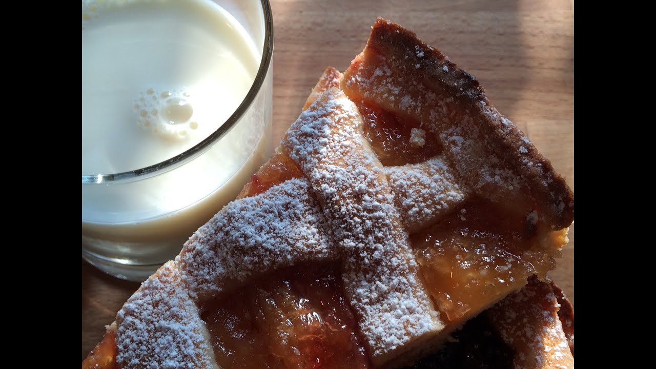 Crostata bicolore - in 14' nel microonde