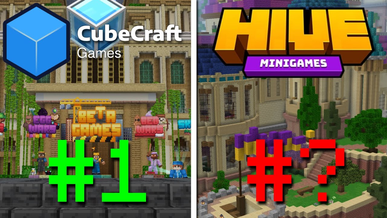 Ranking Every Minecraft Bedrock Featured Server (2025)