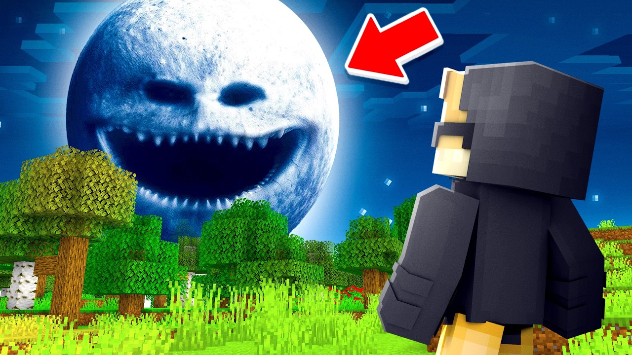 LA LUNA SI È RISVEGLIATA NEL MIO MONDO MINECRAFT E...