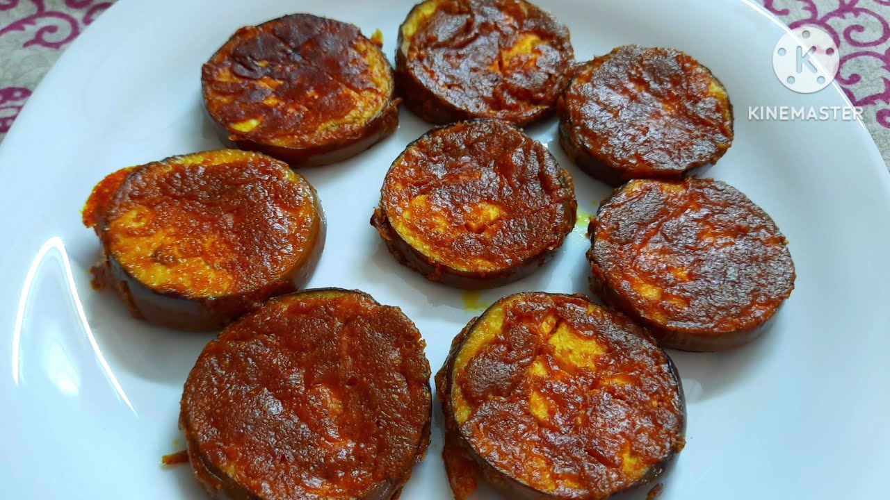 Begun Bhaja / Baingan Fry 🍆 | Quick & Tasty Homemade Recipe