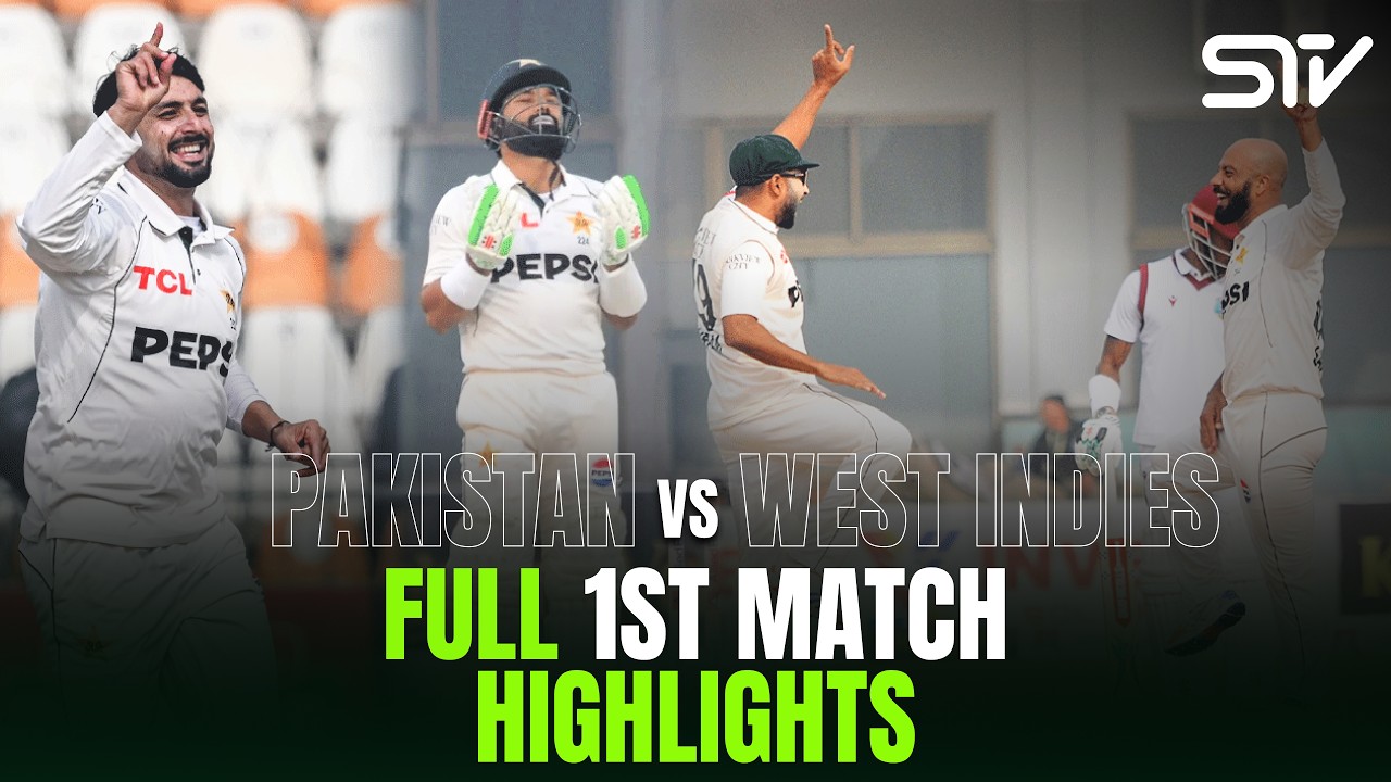 Complete Match Highlights | Pakistan vs West Indies 1st Test 2025 | Pakistan Win by 127 Runs | M3L1K