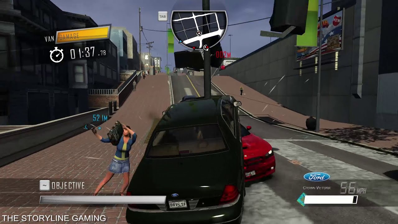 Driver: San Francisco - Activity - Shift Protect Activity 1 - Gameplay