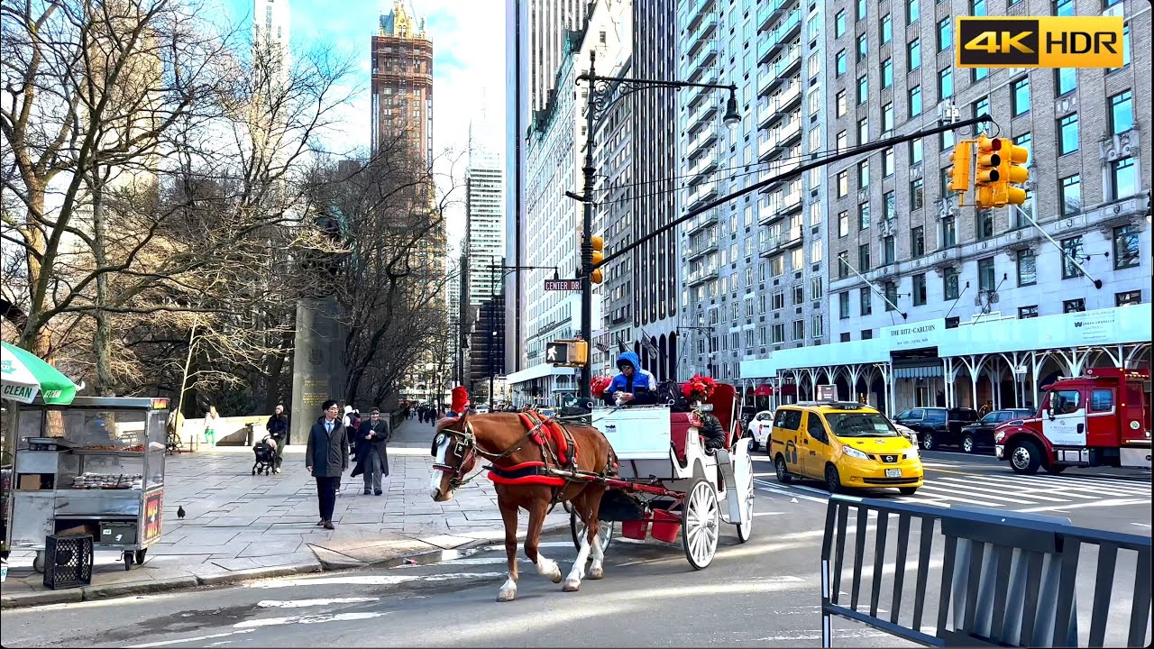 Walking NYC  West 59th Street Manhattan