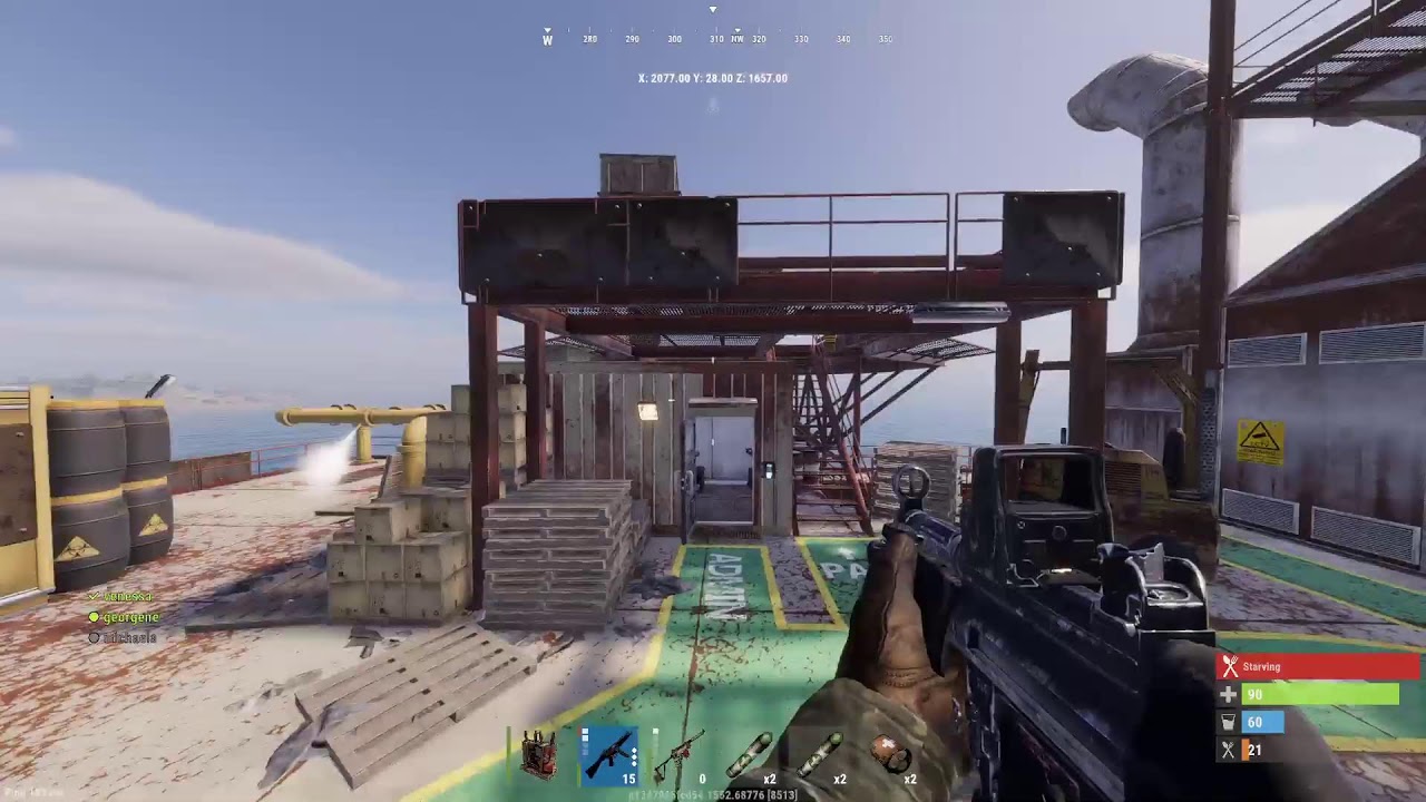 Rust CE - Monument runs and more...