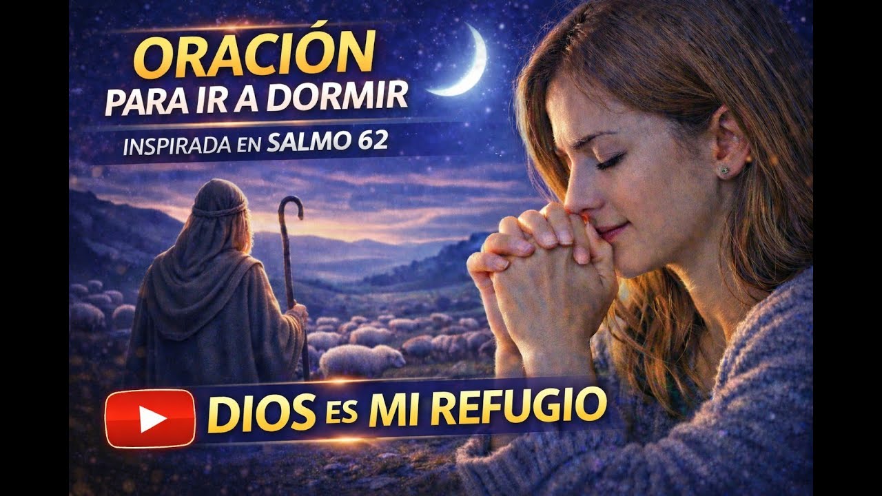 HERMOSA ORACIÓN PARA TERMINAR EL DÍA | Salmo 62