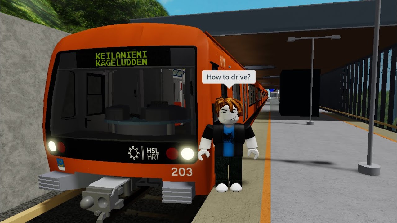 How to start and drive an M200 - Helsinki Metro Sim 2 | Roblox