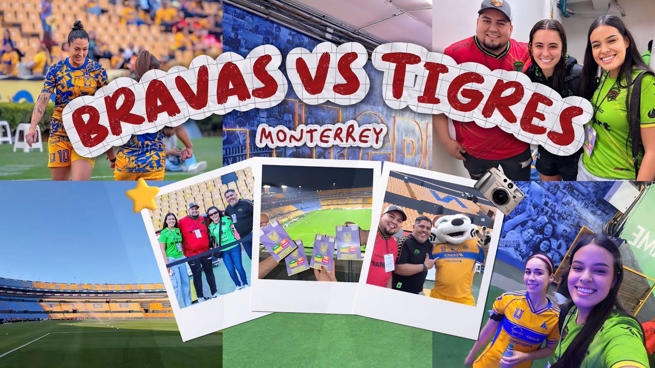 Así se vivió el juego de BRAVAS en Monterrey 🐎💚| Gritos,fotos,emoción ⚽️ 