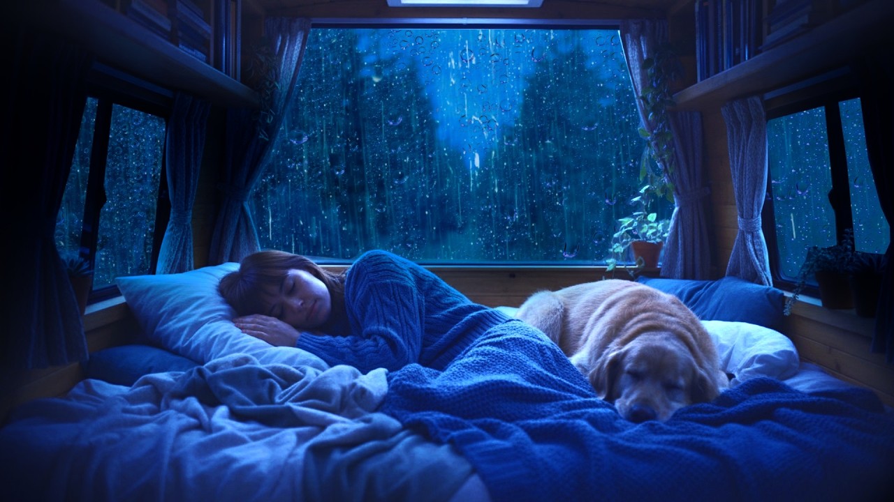 Rain on Car Windows at Night – Ultimate Sleep Escape