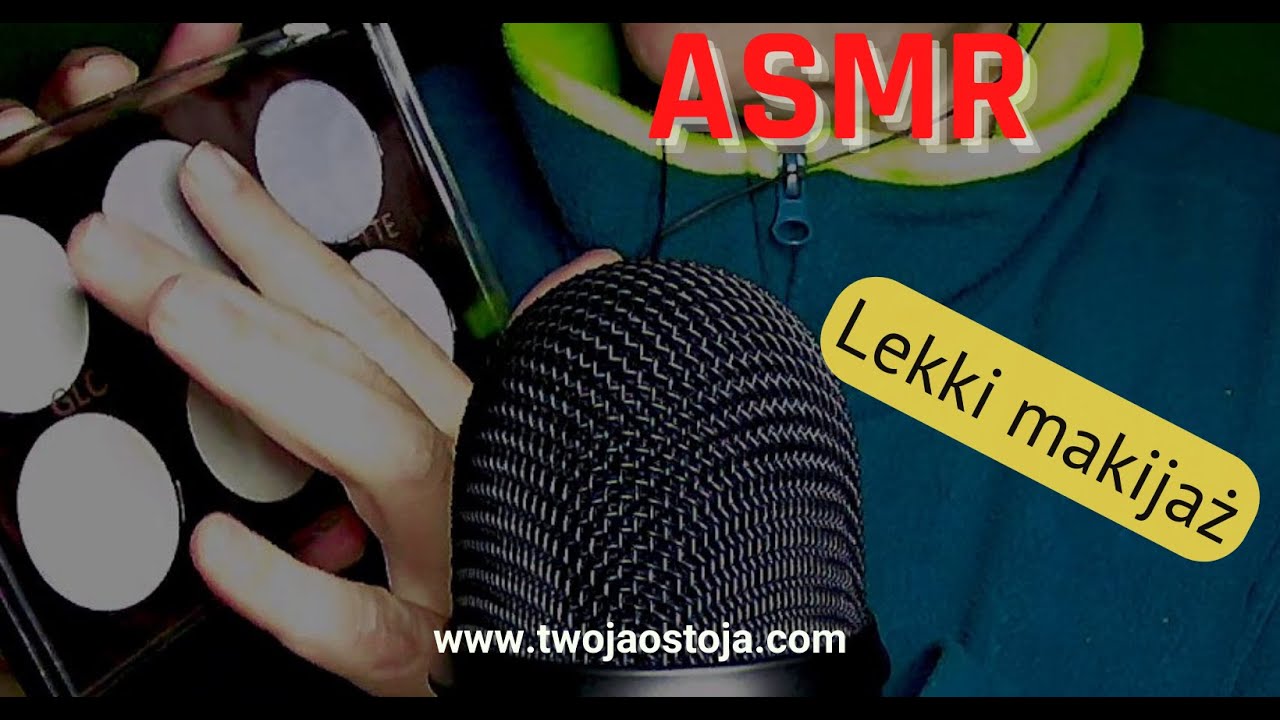 ASMR PL - Robię Ci lekki makijaż. Doing your makeup.Szept, whisper