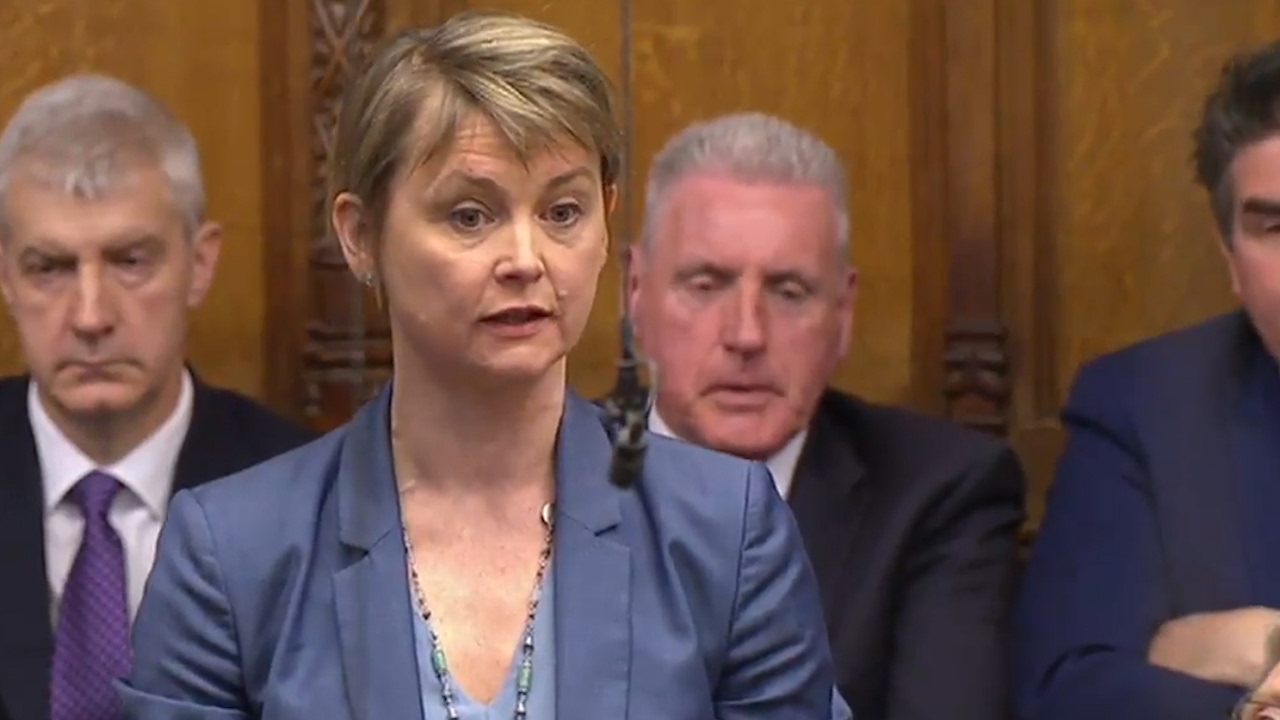 Yvette Cooper: we cannot believe a single word Theresa May says