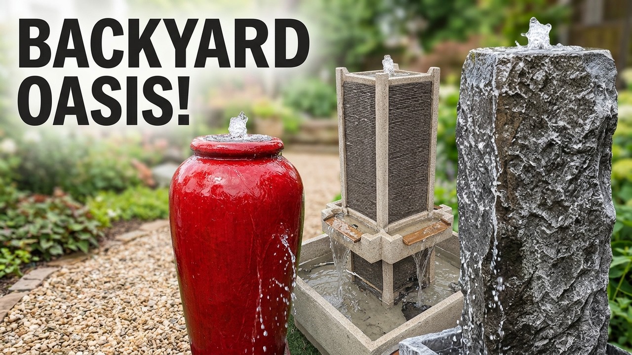 15 More Water Fountain Ideas