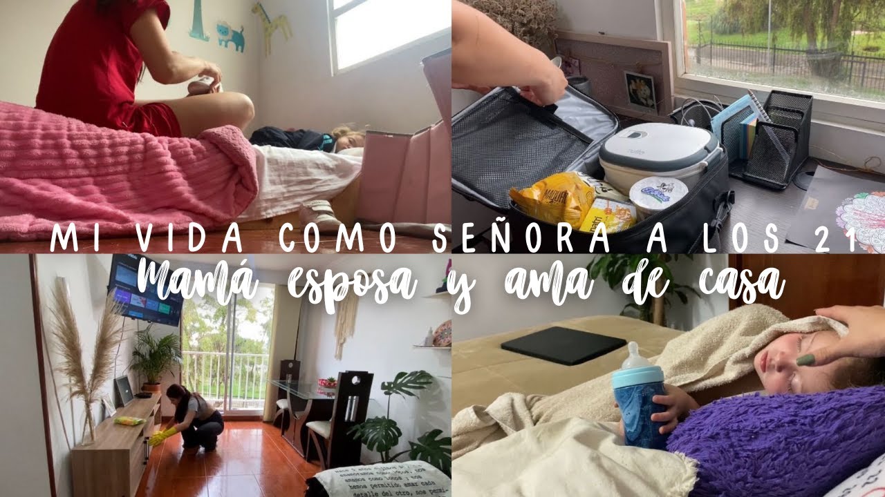 UN DÍA CONMIGO EN MI VIDA COMO SEÑORA A LOS 21| MAMÁ JOVEN