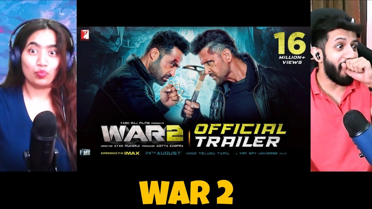 WAR 2 | Trailer Reaction | Hrithik Roshan | NTR | Kiara Advani | The Tenth Staar