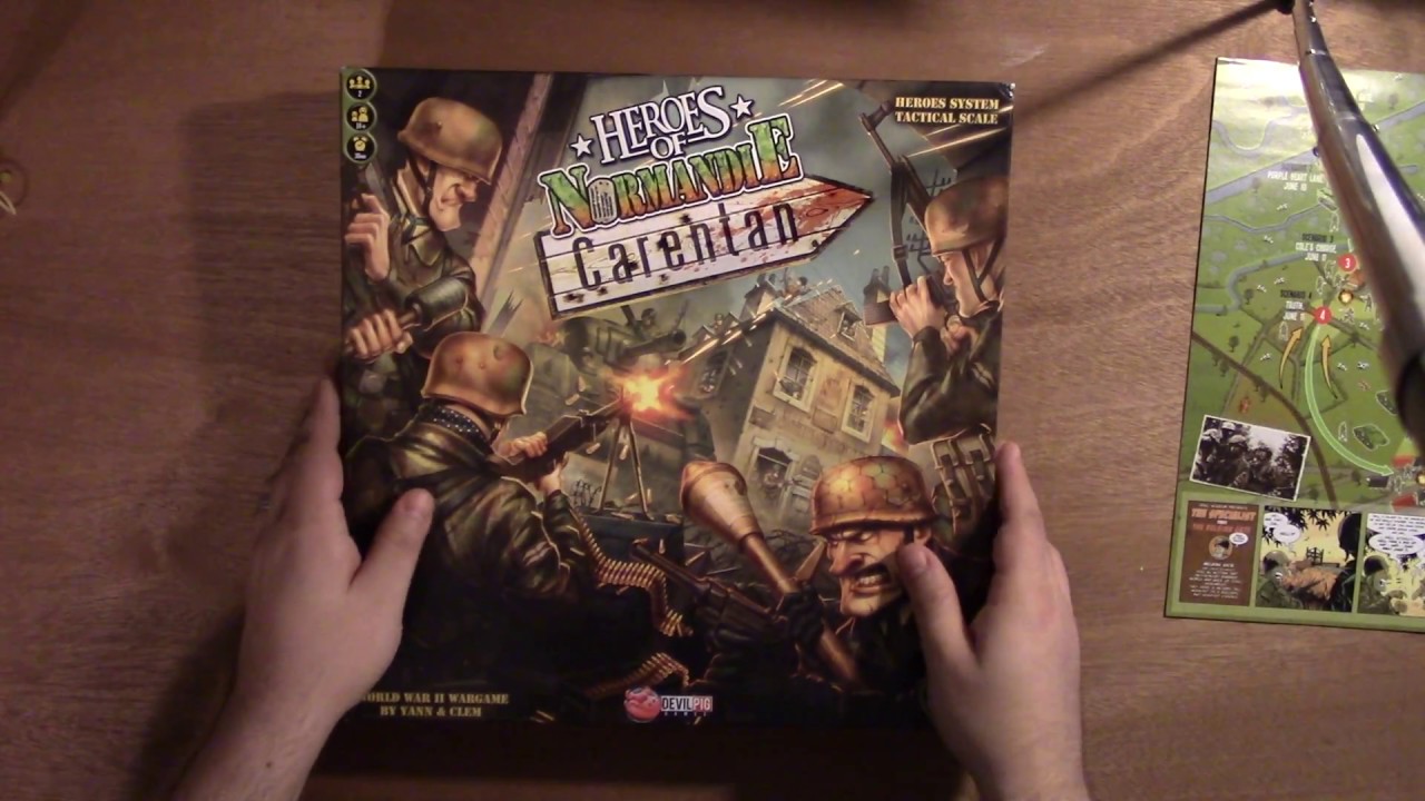 Heroes of Normandie Carentan Unboxing