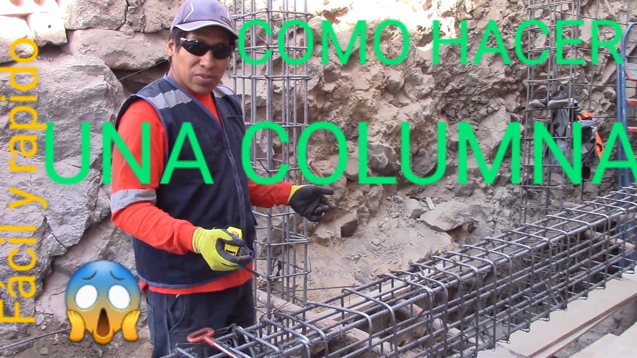 COMO HACER UNA COLUMNA(paso a paso)