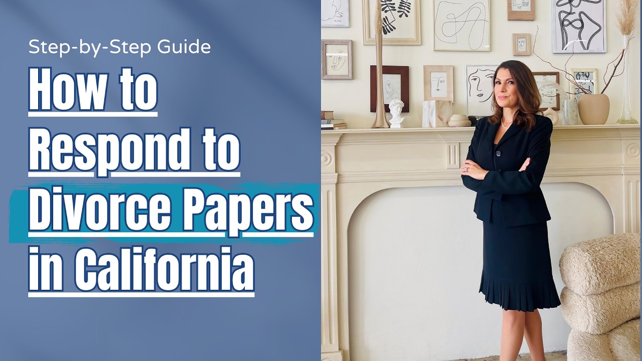 How To Respond To Divorce Papers