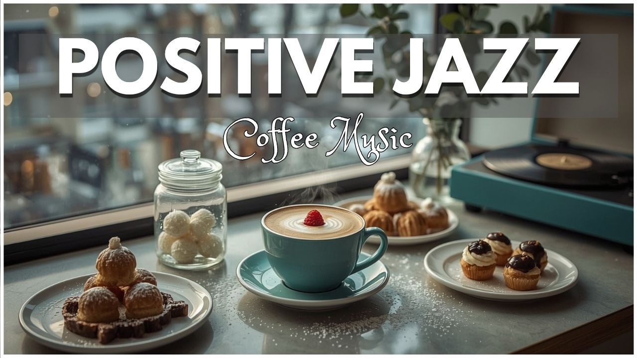 Positive Morning Coffee Jazz ☕ Uplifting Bossa Nova & Light Piano Music to Start Your Day Right