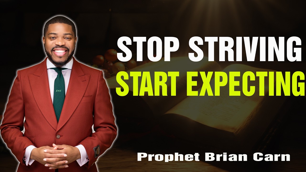 Prophet Brian Carn | The Strategy of Rest: Moving from Effort to Expectation
