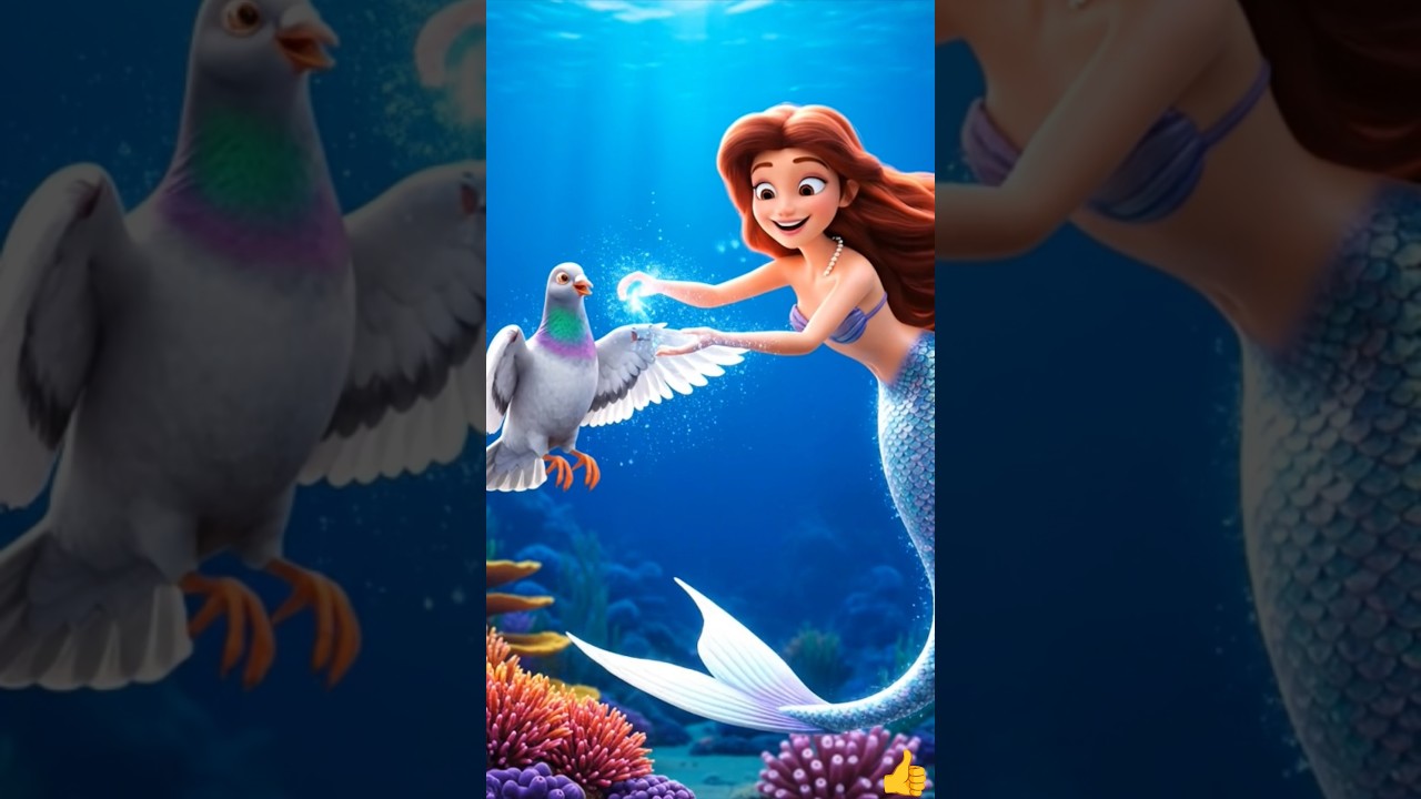 The story of the pigeon and the mermaid|कबूतर और जलपरी की कहानी 
