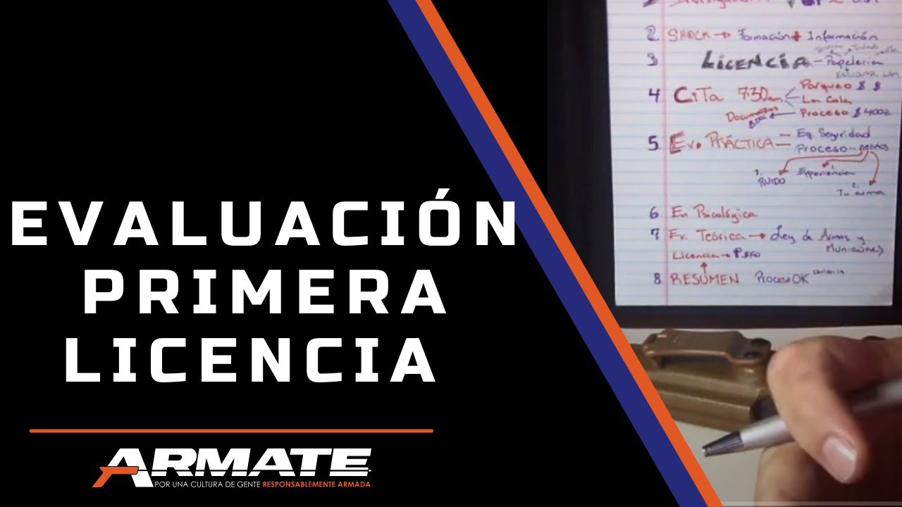 Evaluación Primera Licencia (cuarentena)
