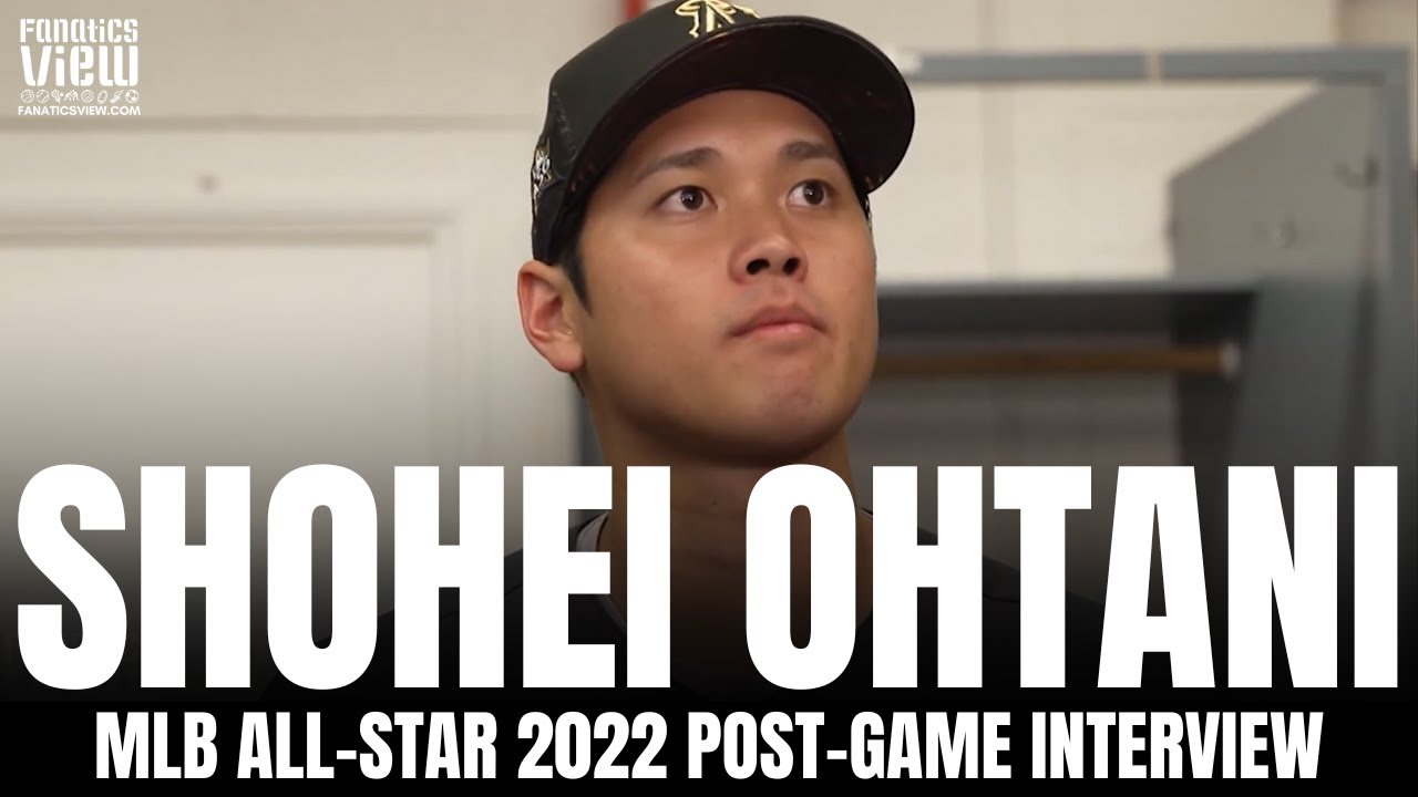 Shohei Ohtani Reacts to Getting Picked Off by Clayton Kershaw & His 2nd MLB All-Star Experience