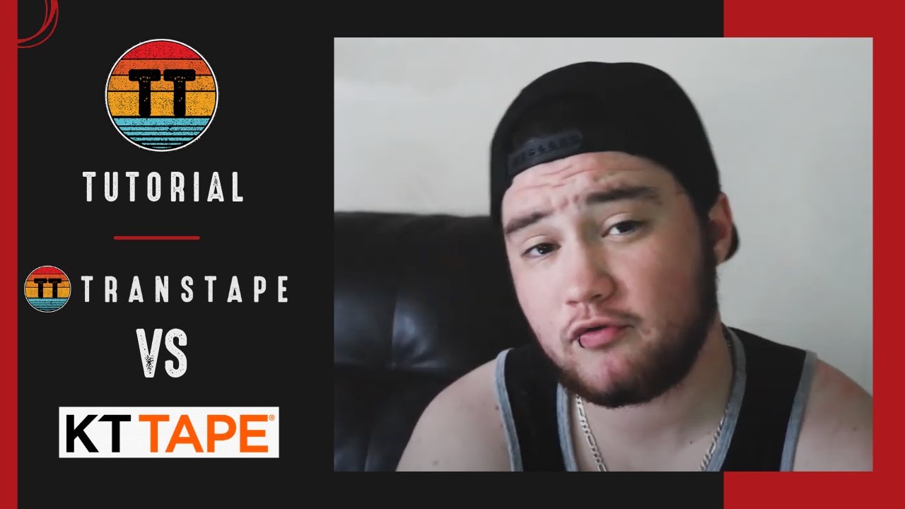 TransTape и KT Tape | 5 различий, которые вам нужно знать!
