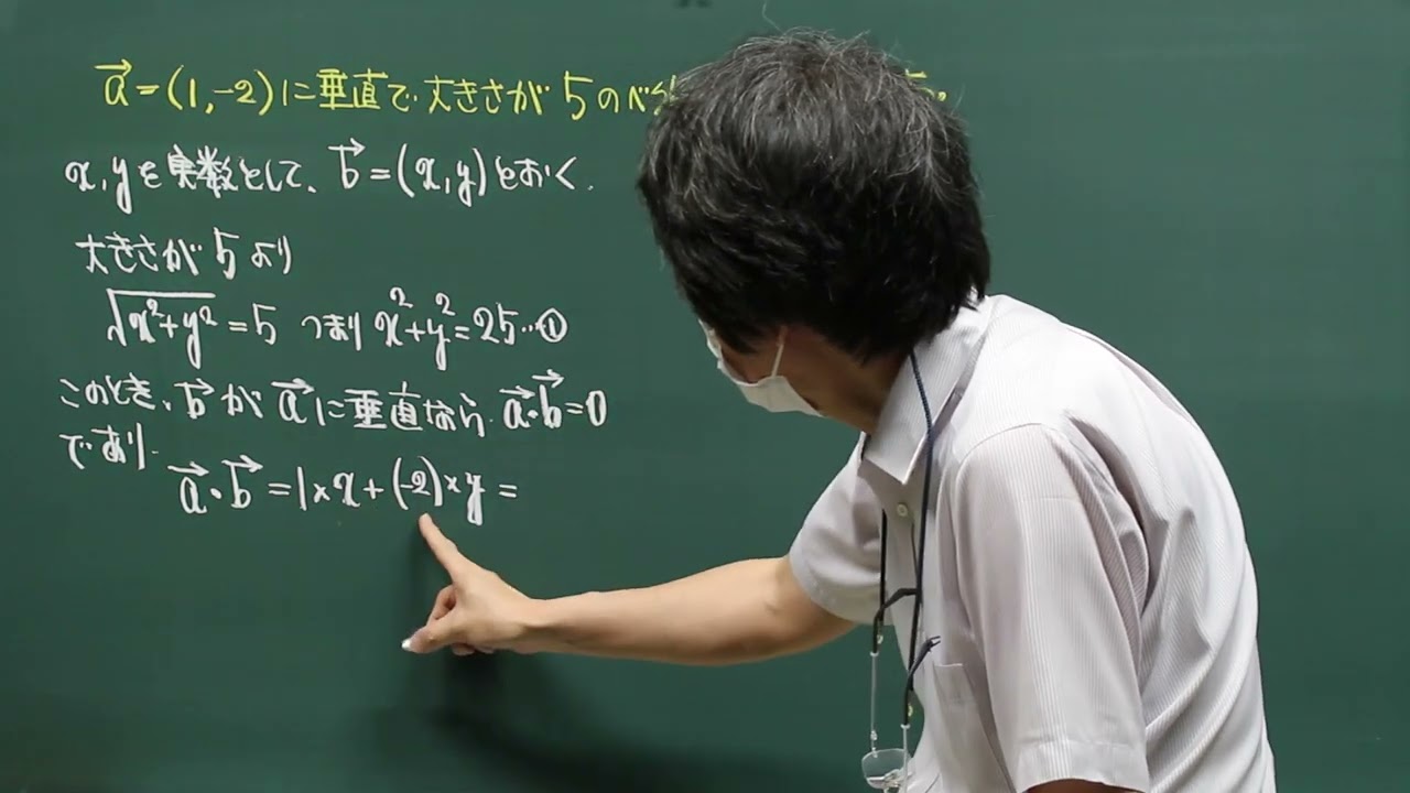 平面ベクトル 法線ベクトル①
