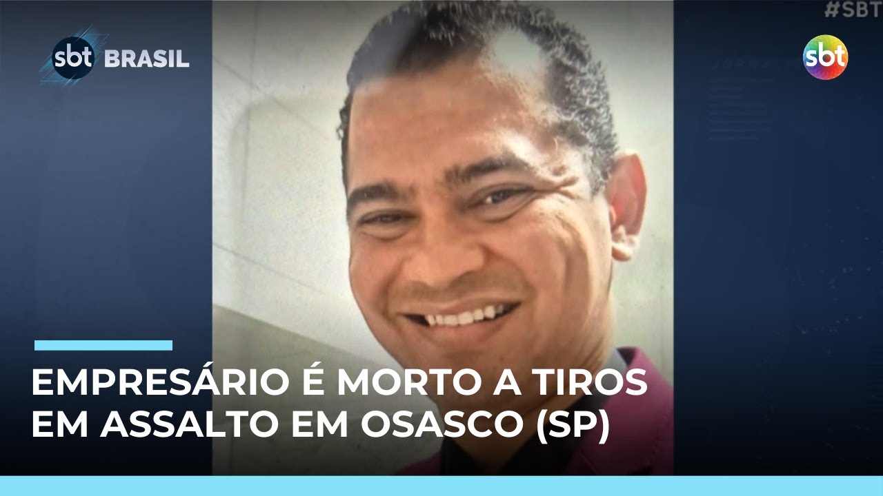 Empres&aacute;rio &eacute; morto a tiros durante assalto a carro de luxo em Osasco (SP) | #SBTBrasil
