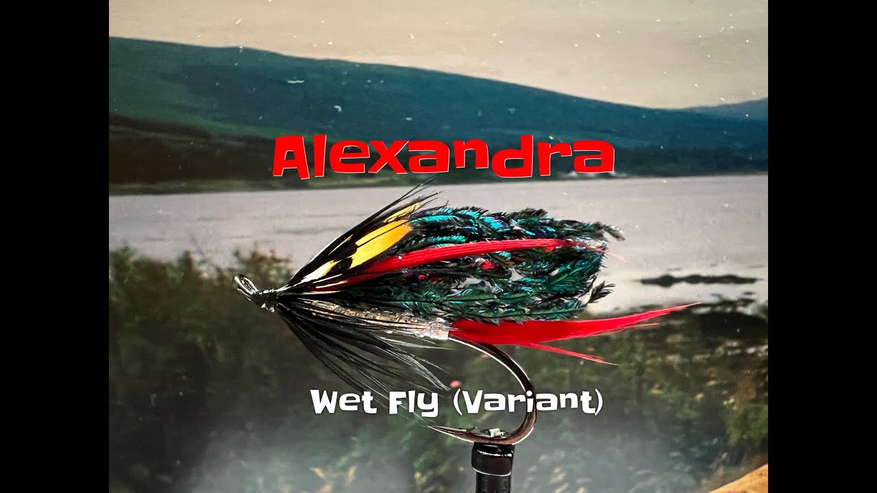 Мокрая мушка Alexandra (Вариант для ловли кумжи) Как связать от GM FLY