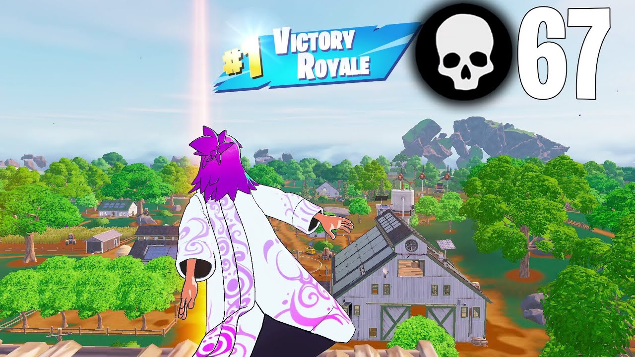 67 Elimination Solo vs Squads Gameplay Full Game Win (Fortnite Chapter 4)