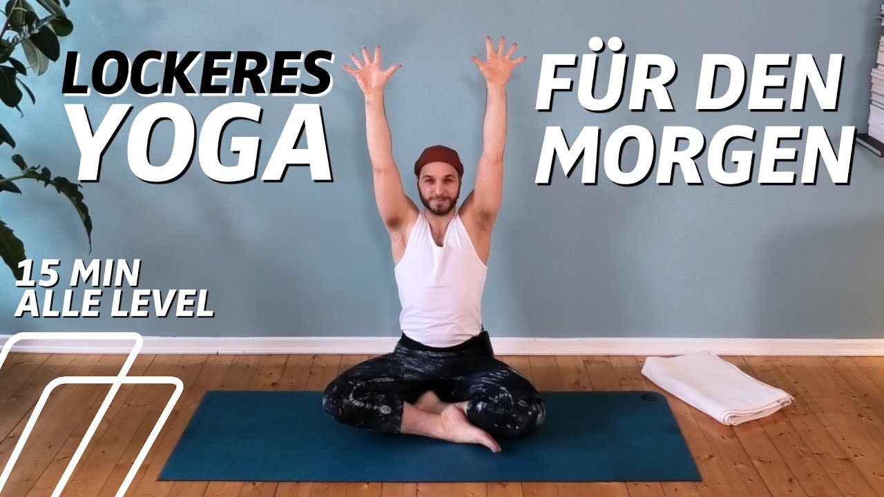 ⏰ 15:00 Minuten Morgenyoga | Den Tag locker und gelöst starten | Einfache Praxis mit Schulterkreisen